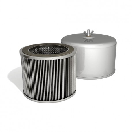 Vzduchový filter s integrovaným tlmením hluku FT.332.230P pre dúchadlá